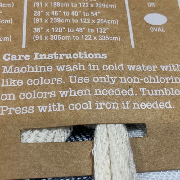 NWT Cuisinart Tablecloth Blue & White Check 60in x 84in Machine Washable - Picture 10 of 10